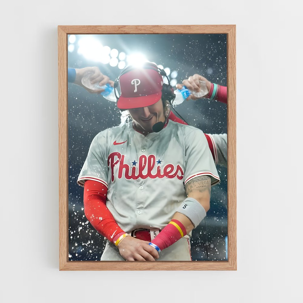 Poster Victoire des Phillies – affiche Baseball (vue 4)